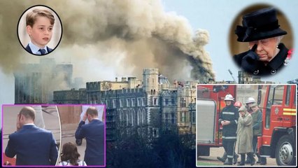 Breaking news: Now, Windsor Castle is on fire, the Queen is lucky to escape, but a prince is not