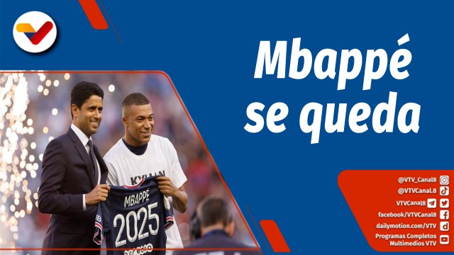 Deportes VTV| Kylian Mbappé se queda en el PSG