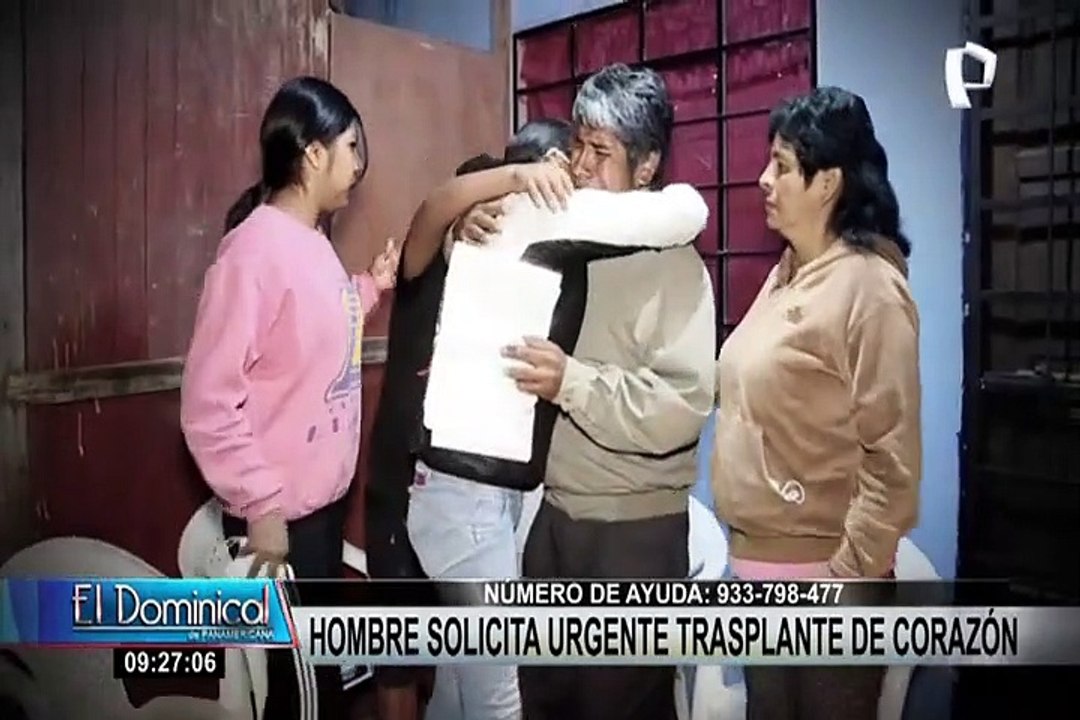 "Estoy sufriendo en vida": padre de familia necesita trasplante de corazón y pide ayuda
