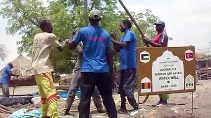 İHH, Şirin Ebu Akile adına Çad’da su kuyusu açtı