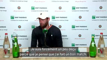 Roland-Garros - Halys : "Il a mieux géré les tie-breaks que moi"