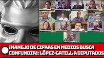 ¡Manejo de cifras en medios busca confundir!: López-Gatell a diputados