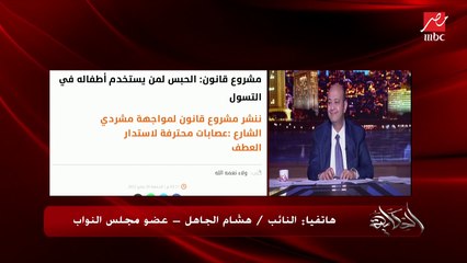 الحبس لمن يستغل أطفاله في التسول.. النائب هشام الجاهل يشرح تفاصيل مشروع القانون الجديد