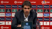 Rueda de prensa de Karanka tras el Granada vs. Espanyol de LaLiga Santander