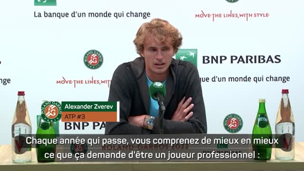 Roland-Garros - Zverev : "Je ne suis plus le petit jeune qui débarque, comme Alcaraz"