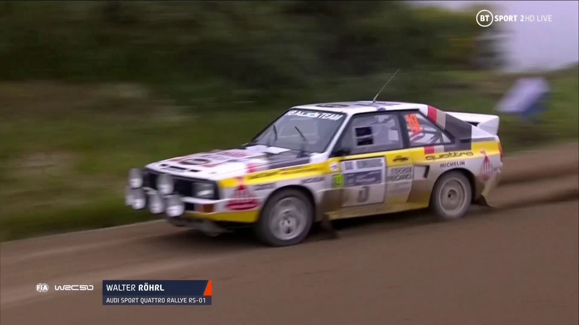 WRC Portugal 2022 Power Stage Fafe Rohrl Audi Quattro S1