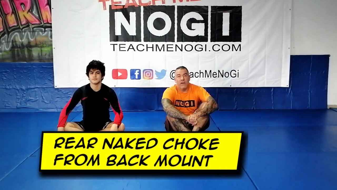 BJJ Fundamentals - Back Mount rear naked choke