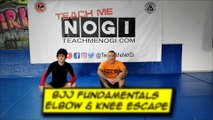 elbow & knee escape - bjj fundamentals