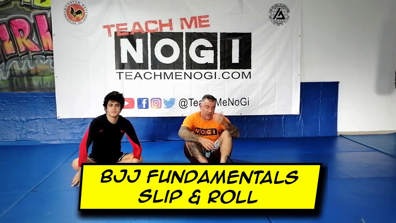 slip and roll mount escape - bjj fundamentals
