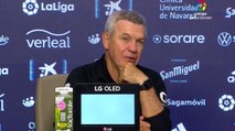 Rueda de prensa de Javier Aguirre