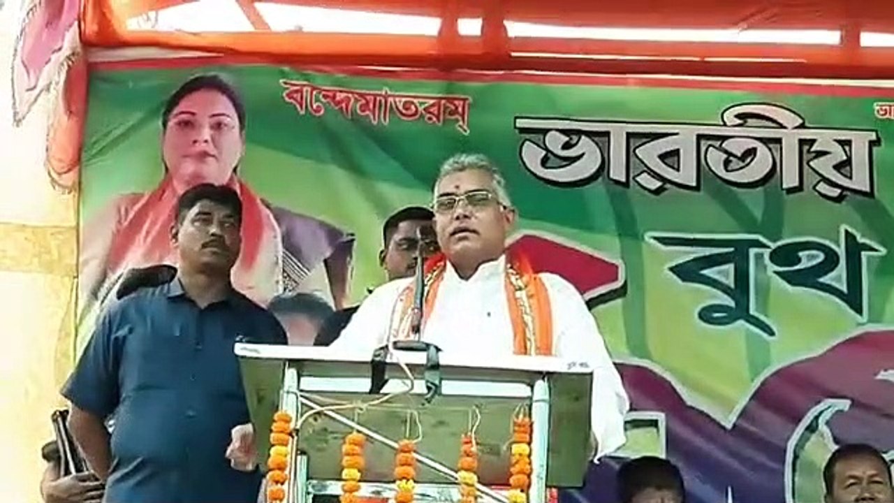 State BJP president Dilip Ghosh makes controver...