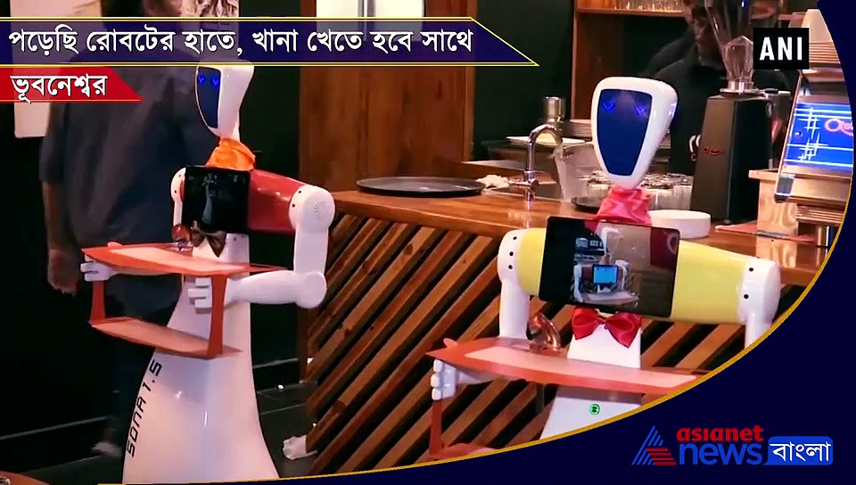 রোবো লেডি চম্পা, চামেলি মাতাচ্ছে রেস্তোরাঁ, দেখুন ভিডিও