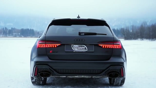 MURDERED OUT! 700HP 2021 AUDI RS6 AVANT ABT - Meanest RS6 ever_ What a beast! All black everything