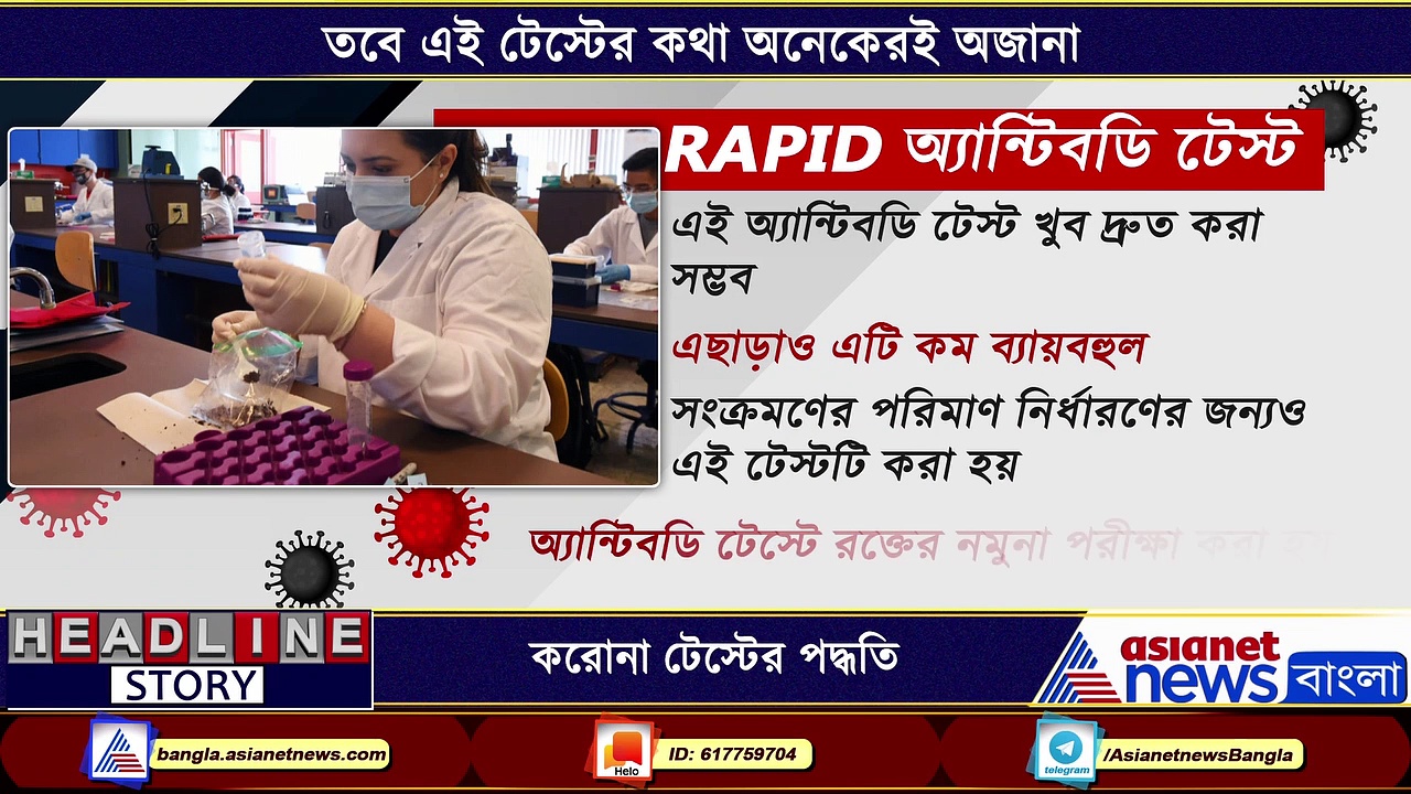 মাত্র ৪৫০ টাকাতেই হতে পারে করোনা পরীক্ষা, এক নজরে করোনা পরীক্ষা সংক্রান্ত কিছু তথ্য