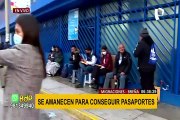 Crisis en Migraciones continúa: largas colas en sede de Breña para conseguir pasaporte