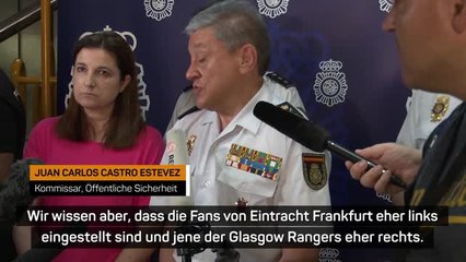Spanische Polizei: SGE-Fans machen überall Probleme