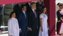 فيديو: زيارة لأمير قطر إلى إسبانيا برهانات اقتصادية عالية