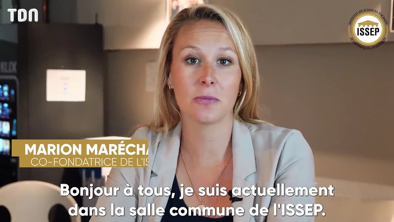 Marion Maréchal annonce quitter la direction de l'école de sciences politique !