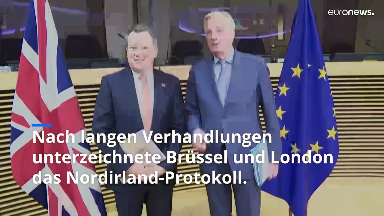 Brüssel und London im Streit - was genau ist das Nordirland-Protokoll?