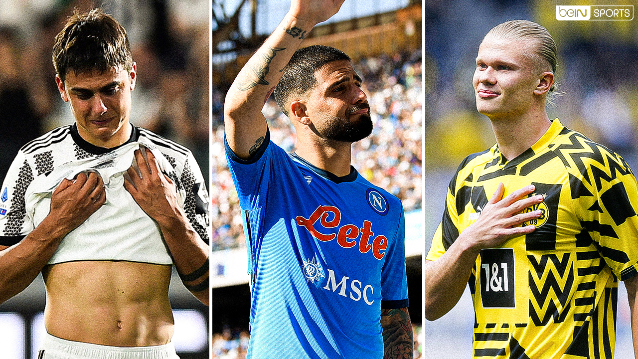 Dybala, Haaland, Insigne… ces joueurs qui ont dit adieu à leurs clubs !