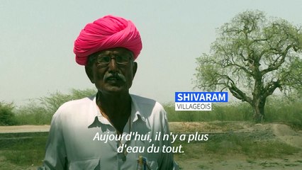 Inde : un train porteur d'eau pour survivre à la canicule