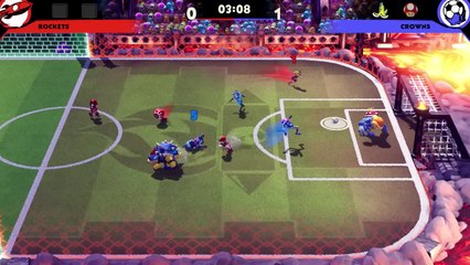 Download Video: Mario Strikers Battle League Football - Coup d'envoi du match Mario vs Bowser