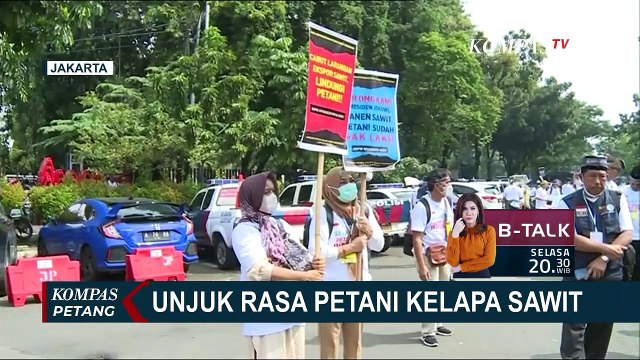 Petani Kelapa Sawit Gelar Unjuk Rasa, Tuntut Cabut Larangan Ekspor Minyak Goreng dan CPO