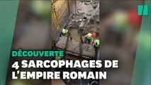 Des sarcophages de l'Empire romain découverts près de Perpignan