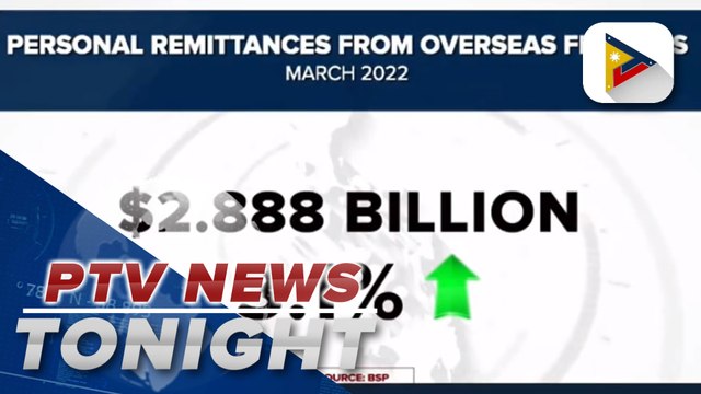 Personal remittances from Overseas Filipinos reach $2.9B in March 2022