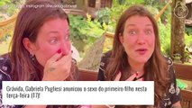 Grávida, Gabriela Pugliesi fica em choque ao descobrir o sexo do bebê: 'Nem cogitava'. Vídeo!