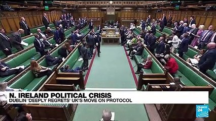 UK unveils radical overhaul of EU trade deal in Northern Ireland