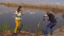 AFYONKARAHİSAR - Eber Gölü'nde doğanın canlanmasına video kliple dikkat çekildi