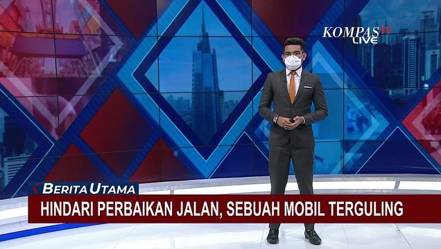 Kronologi Mobil Terguling dan Sebabkan 2 Orang Terjepit