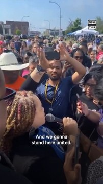 Buffalo Community Holds Vigil for Victims of Mass Shooting