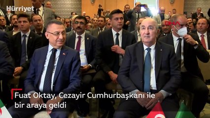 Descargar video: Cumhurbaşkanı Yardımcısı Fuat Oktay, Türkiye-Cezayir İş ve Yatırım Forumu'nda açıklama yaptı