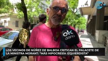 Los vecinos de Núñez de  Balboa critican el palacete de la Ministra Morant: “más hipocresía izquierdista”