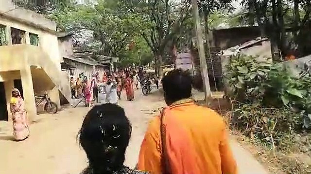 Ghatal bjp candidate alleges to be beaten by tmc supporters trinamool denies spb