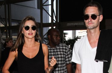 Miranda Kerr and Evan Spiegel  help student pay off debt