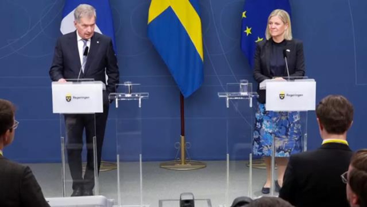 İsveç Başbakanı ve Finlandiya Cumhurbaşkanı kameraların karşısına geçti: Erdoğan'dan görüşme talep ettik