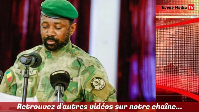 Assimi Goita affirme avoir déjoué un coup d'Etat