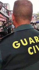 Indignación en la Guardia Civil por el vídeo de sus alumnos imitando al Cristo de la Muerte