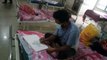 A painter of Raiganj is drawing and teaching drawing in Covid 19 wards to reduce panic spb
