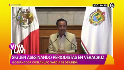 "No es nuestra responsabilidad": Gobernador de Veracruz se deslinda de asesinato de periodistas