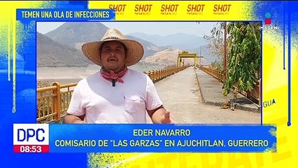Miles de peces mueren en la presa Andrés Figuera en Guerrero