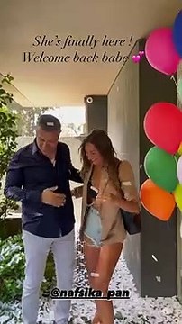 Ναυσικά Παναγιωτακοπούλου: Με φιλιά, αγκαλιές και πάρτι έκπληξη την υποδέχτηκε ο Κώστας Πηλαδάκης 1