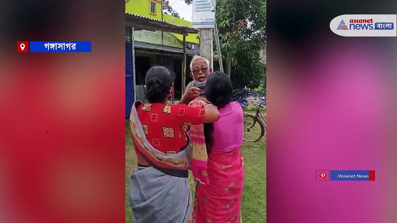 A BJP woman was publicly beaten by a TMC activist