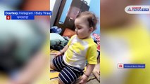 This baby singing Oho, video goes viral on Social Media