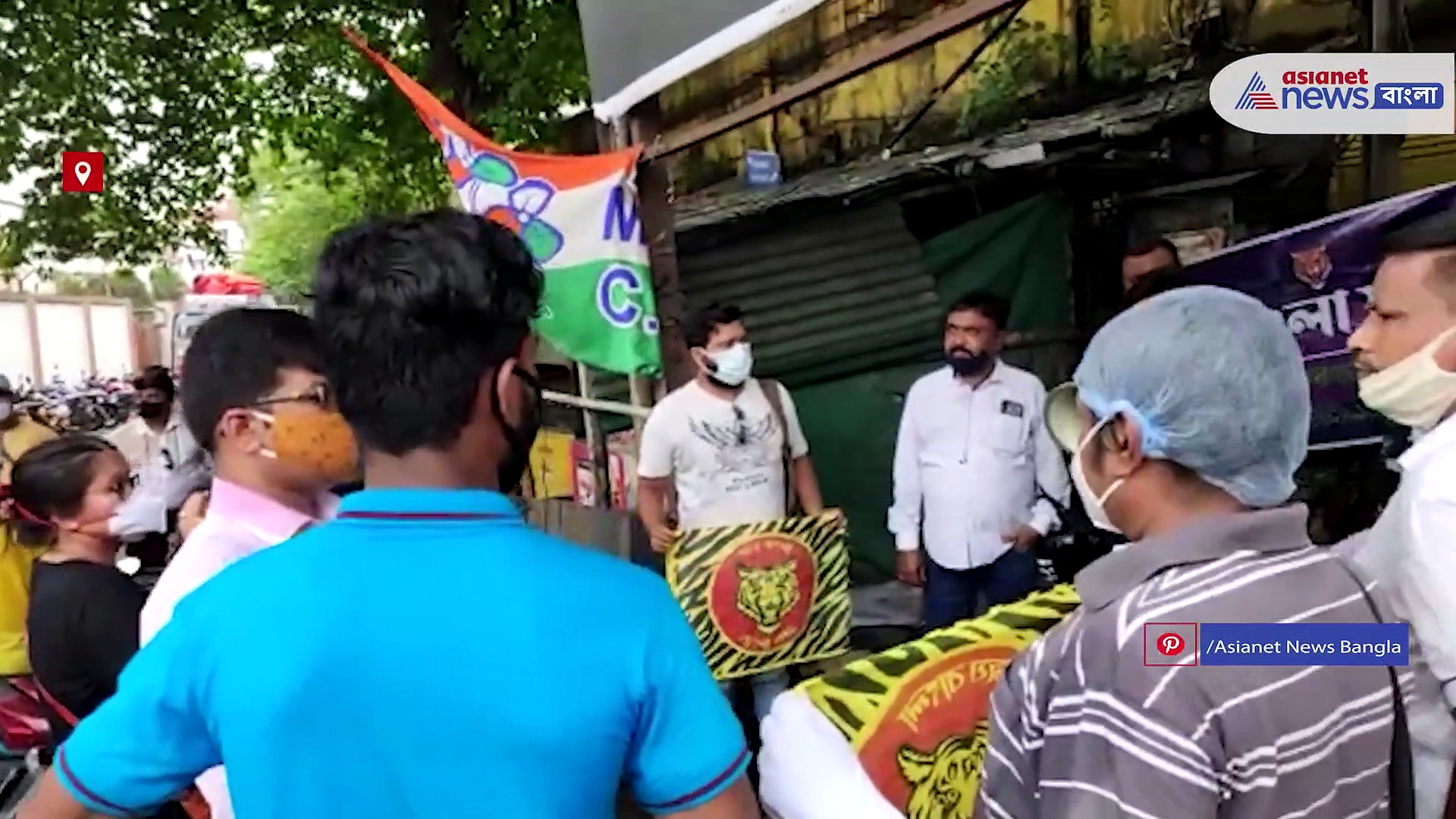 কলকাতা থেকে অর্ডিন্যান্স বোর্ড সরানোর পরিকল্পনা চলছে, প্রতিবাদে বিক্ষোভ বাংলা পক্ষ -র