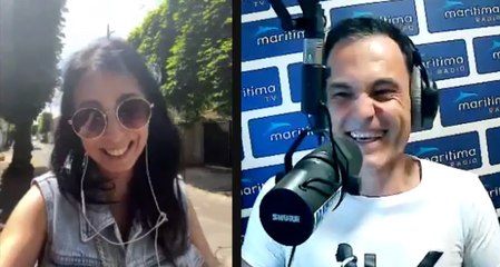 interview de LA BAJON "Extraterrienne" au micro de Davy Moisson - Maritima