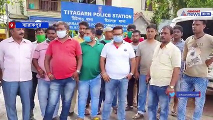 Mobs attack MLA Raj Chakraborty in Barrackpore